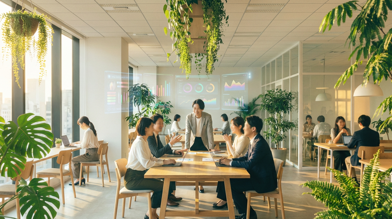 AI × 自然の融合空間